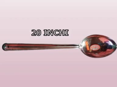 big size Serving Spoon Set Stainless Steel Spoon Set 4 Pieces Set 20 inchi