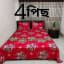 Red 4 pcs,King