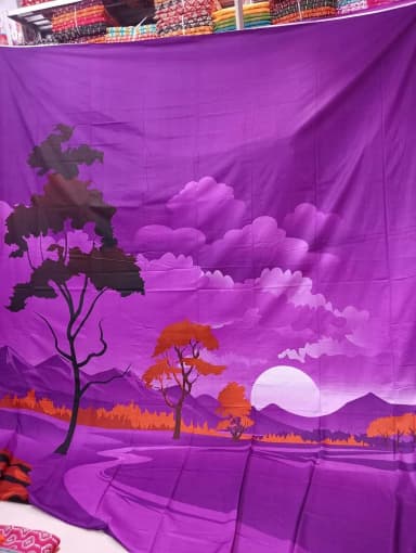 BR soft and comfortable cotton king size panel bed sheet with two pillow cover size 7 5 8 5 feet King size