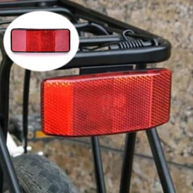 Bicycle Rear Reflector Light Safety Caution Warning Reflector Cycling Light Bicycle Accessories