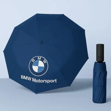 BMW premium quality Umbrella 10 rebs auto open office umbrella