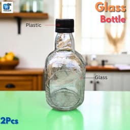 180 ml 375 ml Premium Glass Water Bottle Set Reusable Eco Friendly Glass Bottles for Water Juice Beverages Durable Leak Proof Design for Daily Use Thumbnail 4