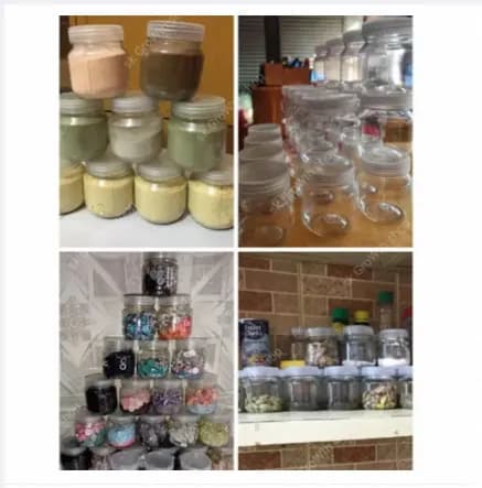 Image of Masala Plastic Jar 120Ml Store Your Spices In These Convenient 120Ml Plastic Jars Perfect For Keeping Your Kitchen Organized 24pcs