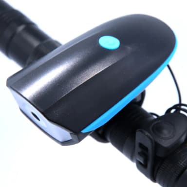 Bicycle Horn Light Recharging Waterproofed horn Light 1200 mAh battery Bike cycle accessories