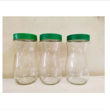 Glassware Food Jar Food Container glass Jar 1000ml 2pcs