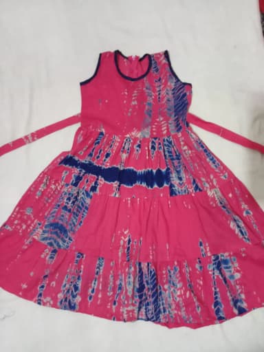 batik baby dress