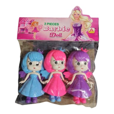 3 piece barbie doll