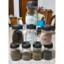 Used nescafe Glassware Food Jar Food Container Jar 6pcs 120ml Thumbnail 1