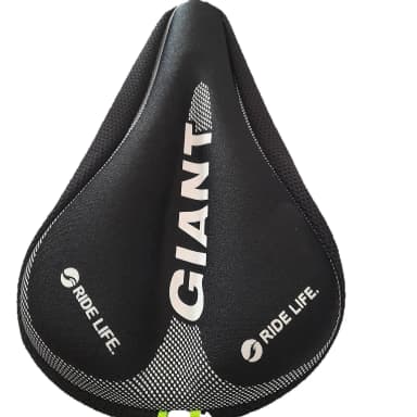 Bike Seat Cover, Super thick Extra Soft Gel Bicycle Seat, Bike Non-slip Seat Cushion Cover Pad with Memory Foam for Bicycle Seat Saddle, Stationary Bikes, Indoor Cycling, Outdoor Longer Rides