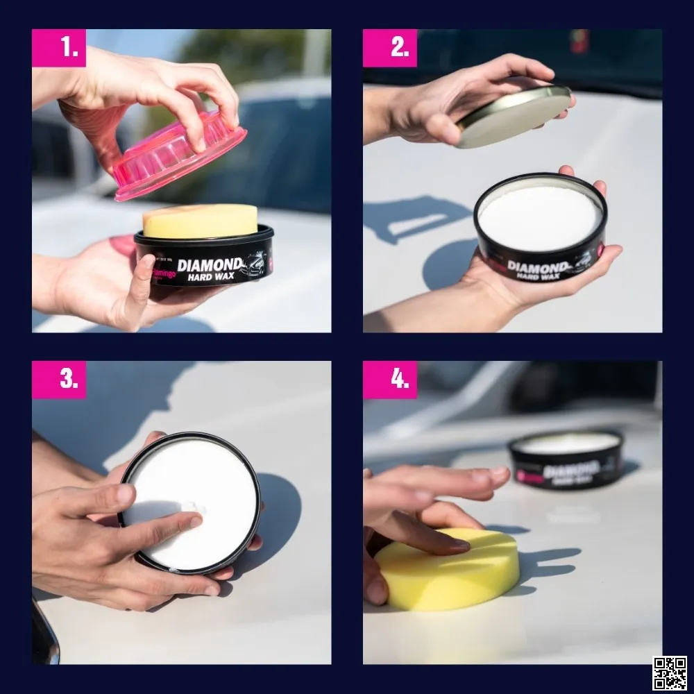 Flamingo Polish Wax for Longest lasting High gloss Shine of for Motorbike Car thumbnail 3