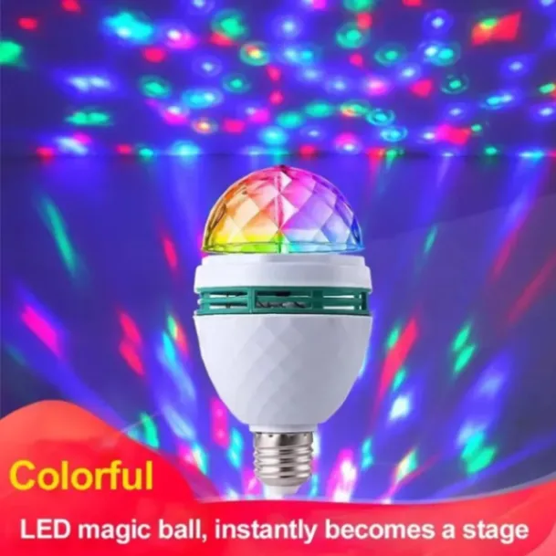 LED DJ Disco Moving Bulb Light Multi-Color 1