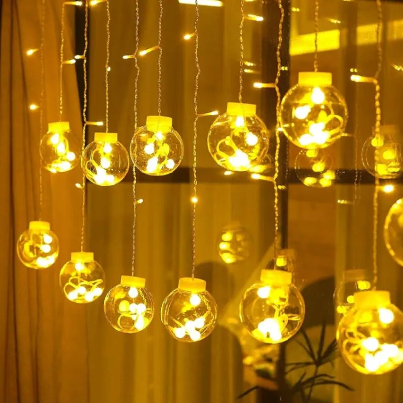 Wish Ball LED Fairy Light for Curtains-12 Wish Ball - Fairy Lights 1