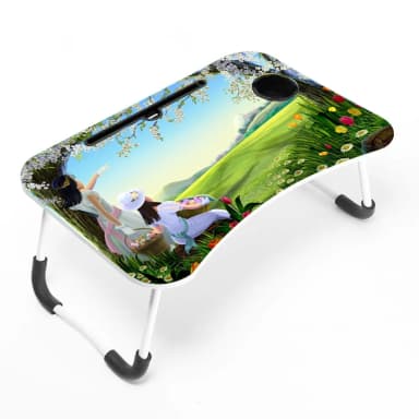 3D Printed Folding Laptop Table For Reading, Writing, Eating, On Bed
