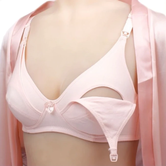 নতুন মা-দের একটাই চিন্তা থাকে ব্রেস্টফিডিং সিস্টেমের সাথে আরামদায়ক ম্যাটারনিটি ব্রা 1 PCS 2