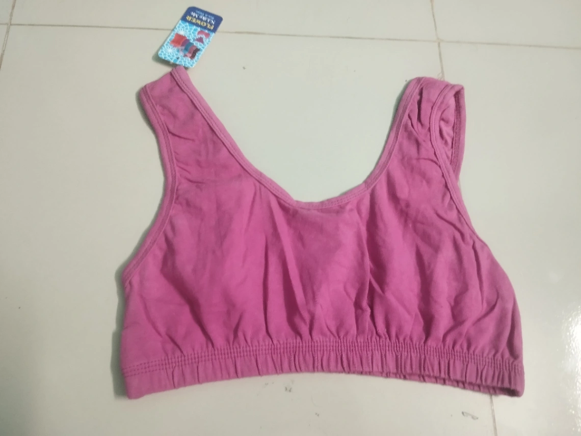 4pcs Semis bra sports bra cotton bra teenagers & women bra অরজিনাল ছবি ভিতরে দেওয়া আছে 3