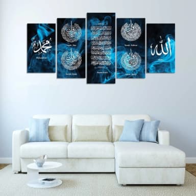 Canvas 18*36 inch 5Pcs In 1 Se t3D Wall