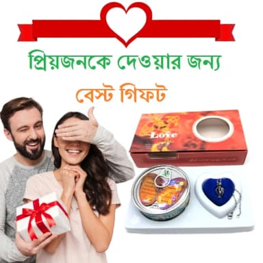 Love Wish Pearl Pendant Necklace Gift Box