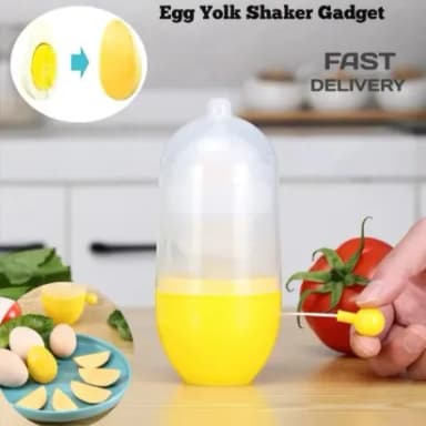 Egg Yolk Shaker Gadget Manual MixingGolden Whisk Eggs Spin Mixer StiringMaker Puller Cooking Baking Tools KitchenAccessories