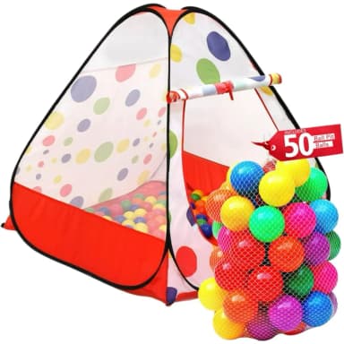 (Ball Pit) Tent Play House - 50 Balls, Play Ball House, Children's Magic Game House
