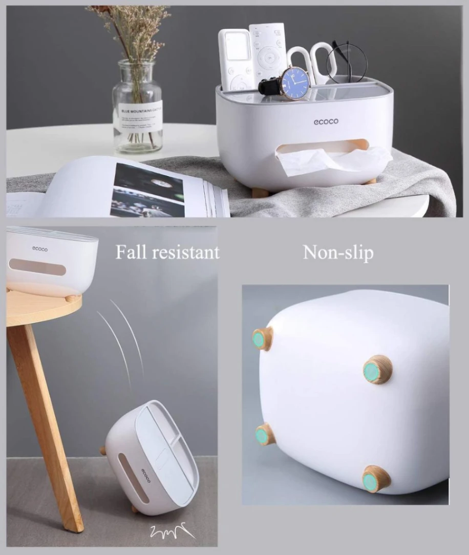Medium Multifunctional Tissue Box – Storage Organizer & Tools Holder 3