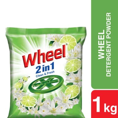 Wheel Washing Powder 2in1 Clean & Fresh 1Kg
