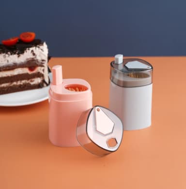 Automatic Pop-up Toothpick Holder