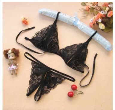 SexyButterfly Lace Net Bikini Set