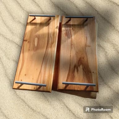 Wooden Classic Serving Tray ( 7/16 ) Inches.