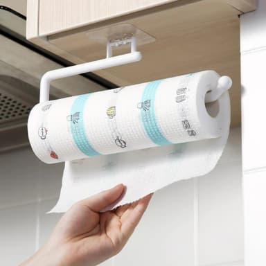 Rack Home Kitchen Tissue Accessory 1Pcs Paper Roll Holder Towel Rack Hanging Shelf Bathroom Storage Toilet