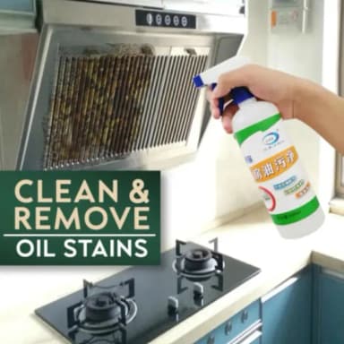 Kitchen Cleaner Spray-450ml, Kitchen Oil & Grease Stain Remover