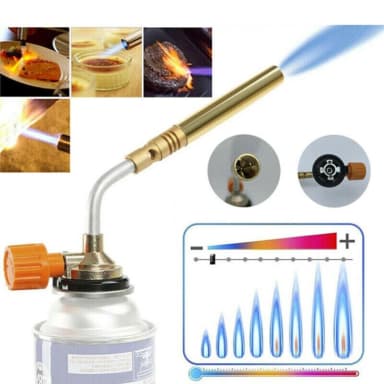 Butane Gas Flame Gun Burner For BBQ, Welding, Kitchen, Baking