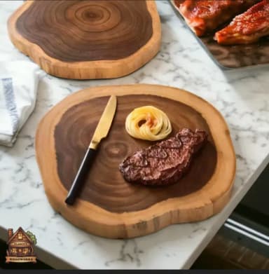 Log Chopping Board,Wooden chopping board,Rustic cutting board,Mini Cutting Board,Acacia wood serving tray,,Snacks tray,functional decor,boho