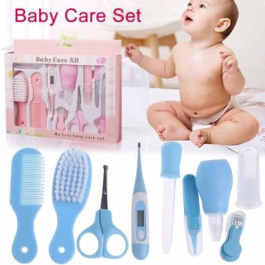 Baby Care Kit -10pcs, Newborn Baby Care Accessories ,Portable Baby Care Kit Nursing Baby