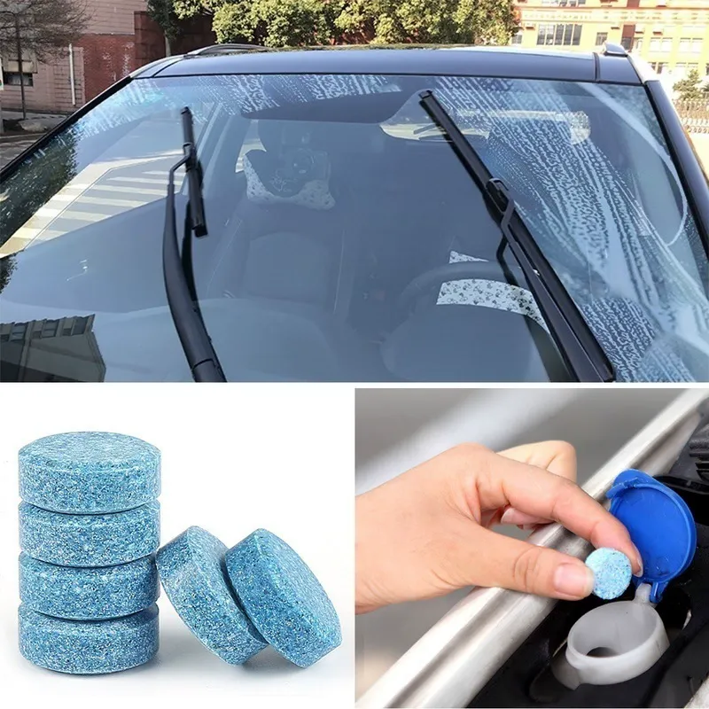 10 PCS Car Windshield Glass Washer Cleaner Compact Effervescent Tablets Detergent Car Beauty Tool Car Accessaries 4