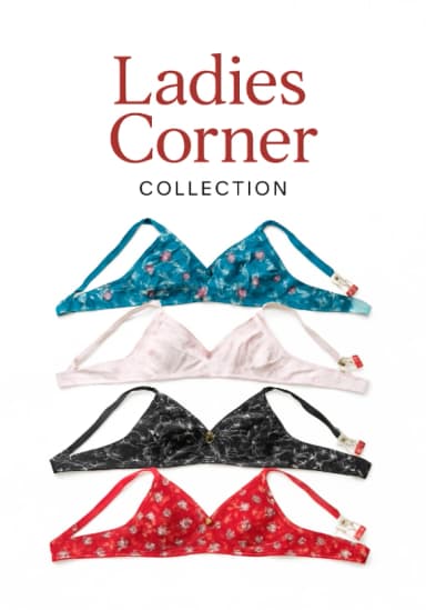 4 Piece Stylish Printed stretchable bra for Women / Multi Colour / Ladies Bra / Cotton Bra for Girls / Bra for Women