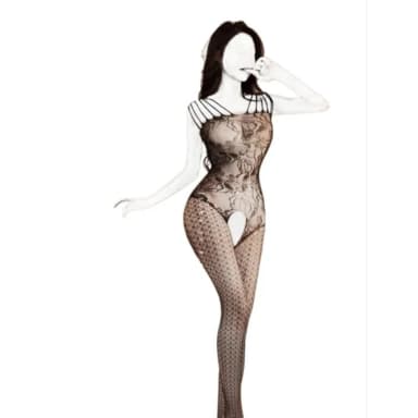 Free Size Body Net Dress for Women